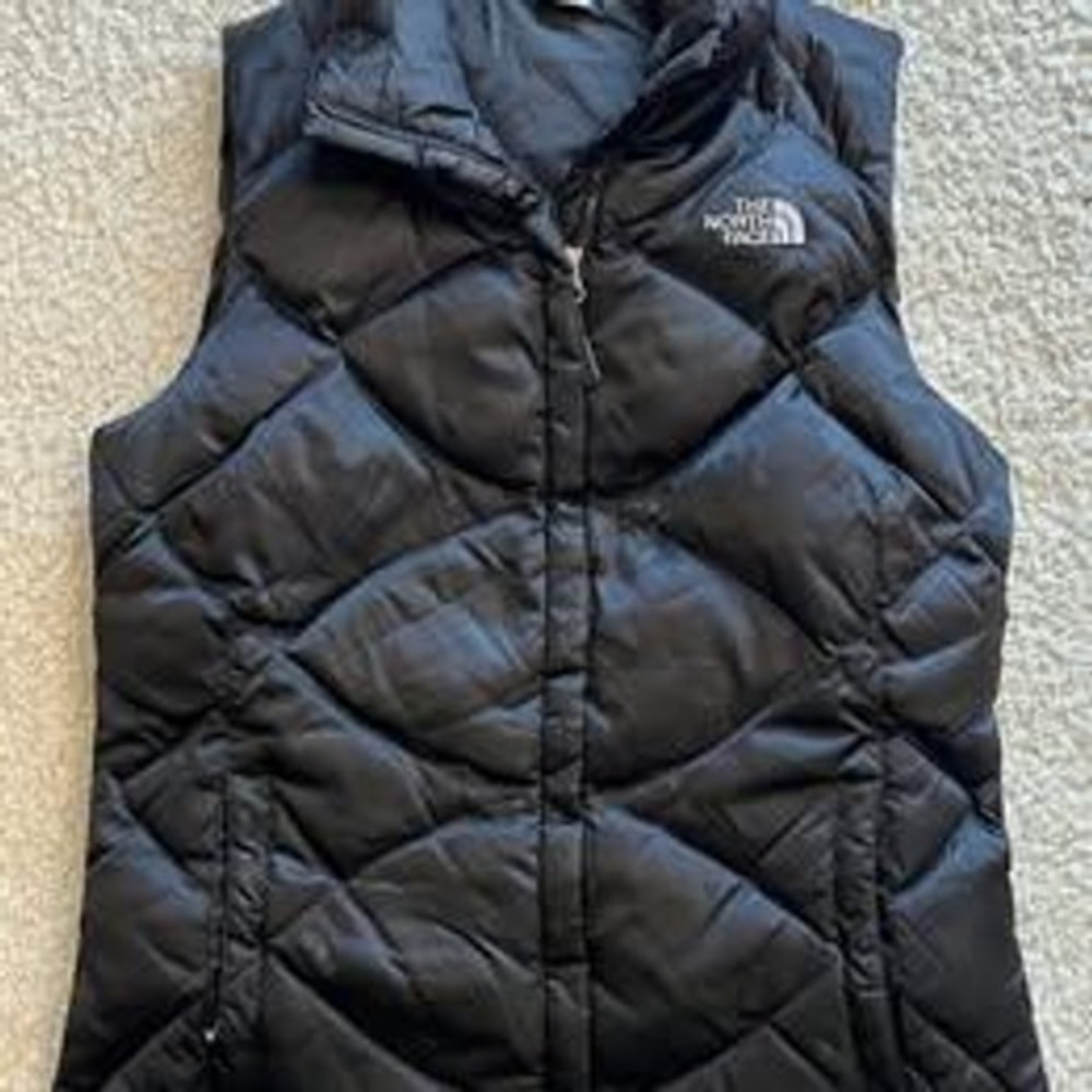 The North Face Black 550 Puffer Down Winter Vest Women S